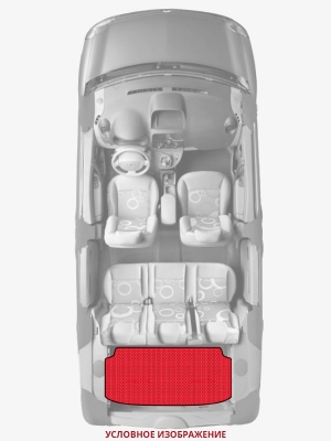 ЭВА коврики «Queen Lux» багажник для Opel Admiral